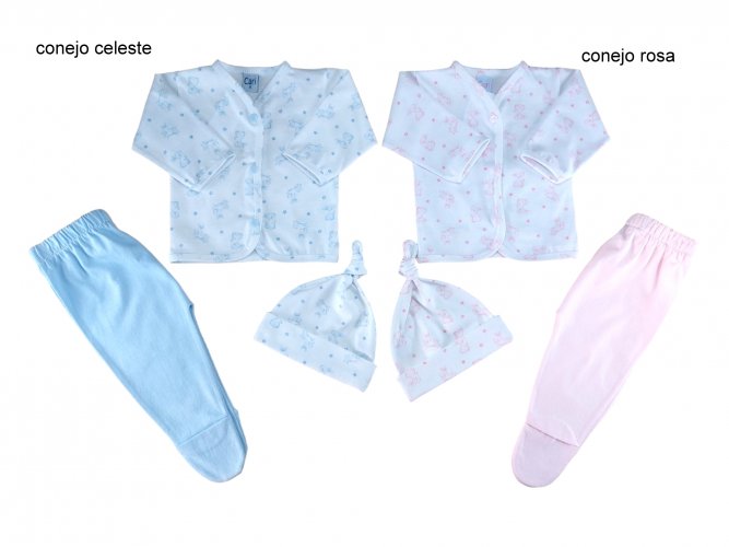 Art: a245 conejo celeste / conejo rosa