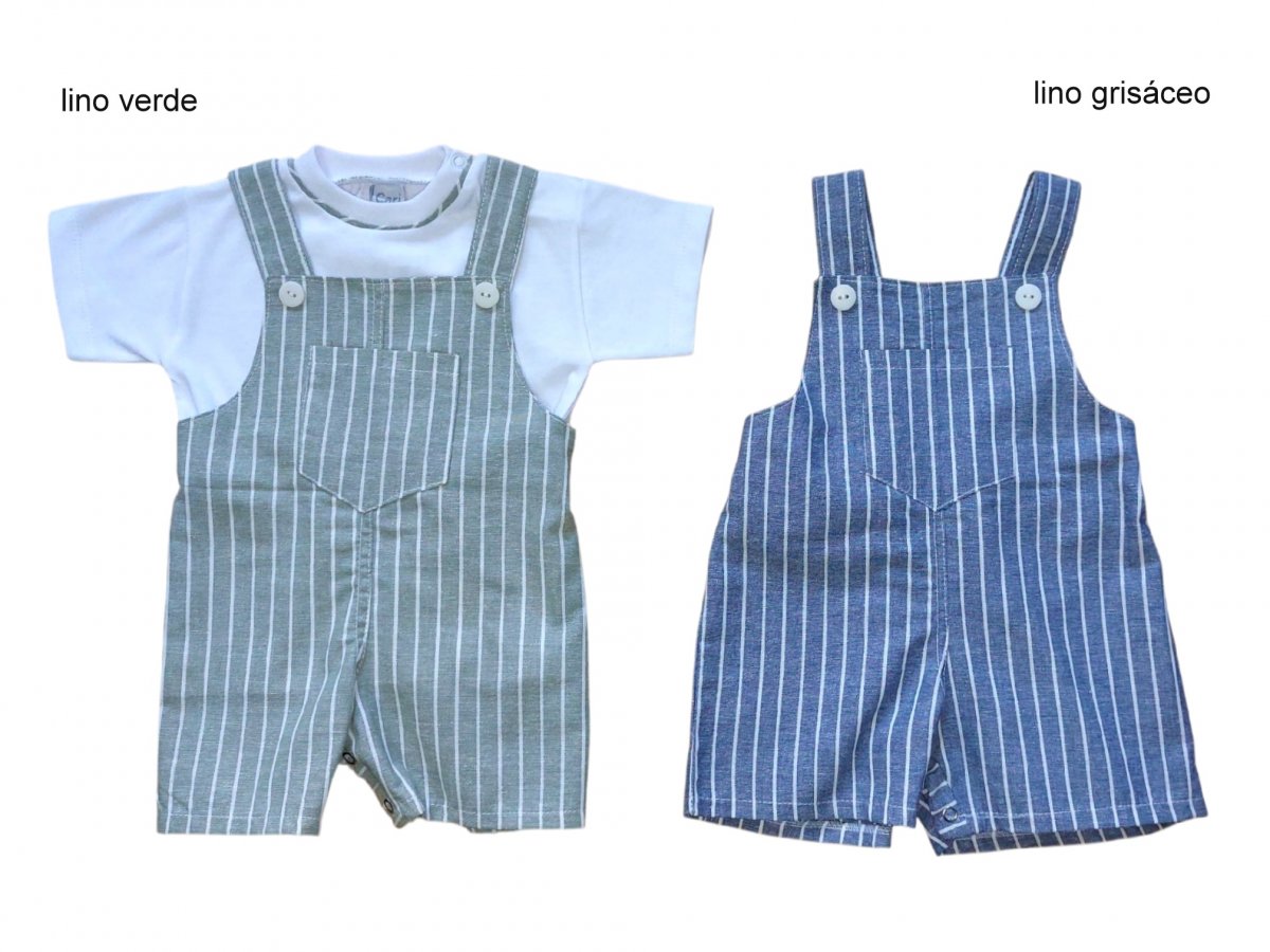 Art a746 / Art a744 lino verde / grisáceo